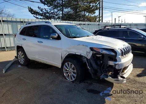 2016 Jeep Cherokee Overland из США, поврежденный, VIN 1C4PJMJS9GW300484